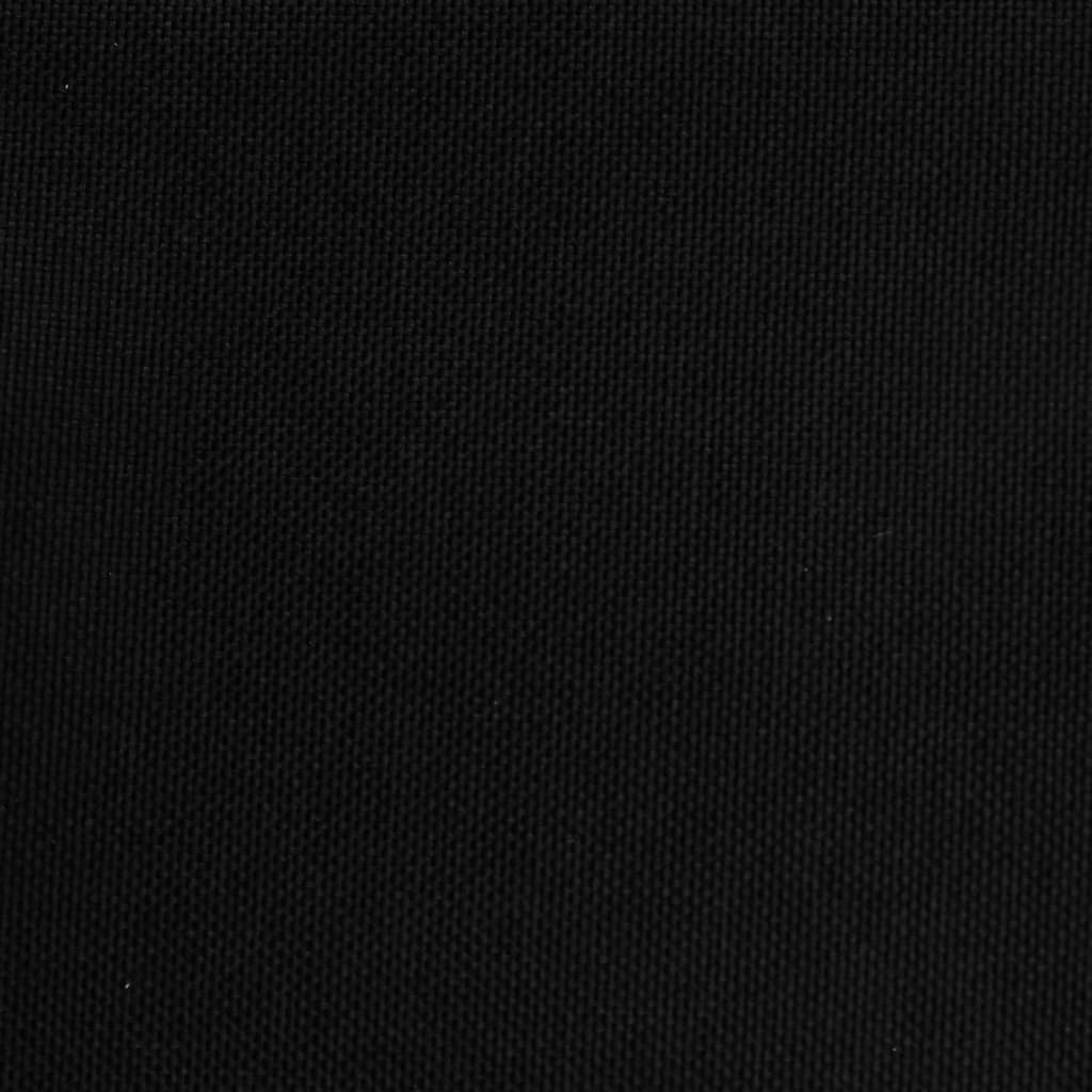 Poltrona Relax con Poggiapiedi Nera in Tessuto 3154416