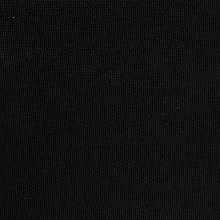 Poltrona Relax con Poggiapiedi Nera in Tessuto 3154416