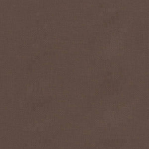 Sedia Relax con Poggiapiedi Marrone Scuro in Tessuto 3154417