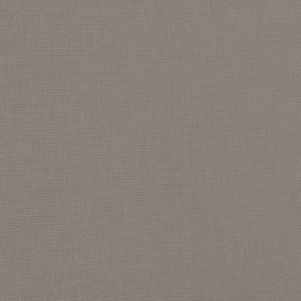 Poltrona Relax con Poggiapiedi Tortora in Tessuto 3154418