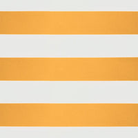 Tenda Retrattile Gialla e Bianca 3x2,5 m in Tessuto e Alluminio 3154431