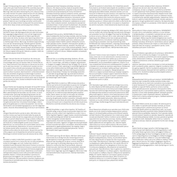 Tenda Sole Automatica Retrattile Blu e Bianca 3,5x2,5 m 3154472