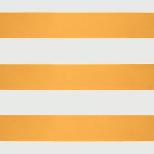 Tenda Sole Automatica Retrattile Gialla e Bianca 3,5x2,5 m 3154482