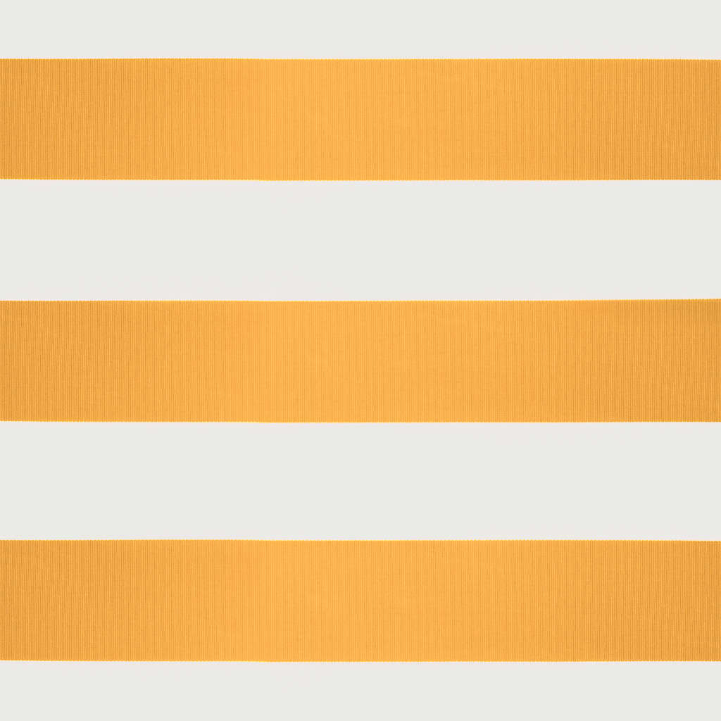 Tenda Sole Automatica Retrattile Gialla e Bianca 5x3 m 3154485