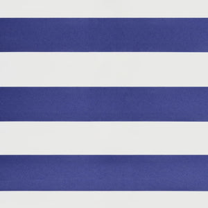 Tenda Sole Automatica Retrattile Blu e Bianca 3,5x2,5 m 3154497