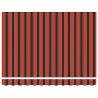 Tenda Sole Automatica Retrattile Arancione e Marrone 3,5x2,5 m 3154517