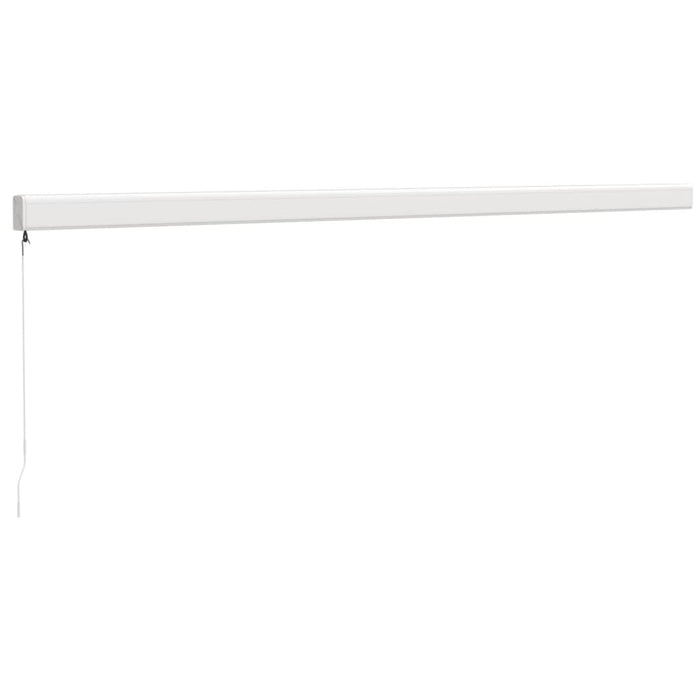 Tenda da Sole Retrattile Blu e Bianca 5x3 m Tessuto e Alluminio 3154525