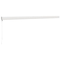 Tenda da Sole Retrattile Blu e Bianca 5x3 m Tessuto e Alluminio 3154525