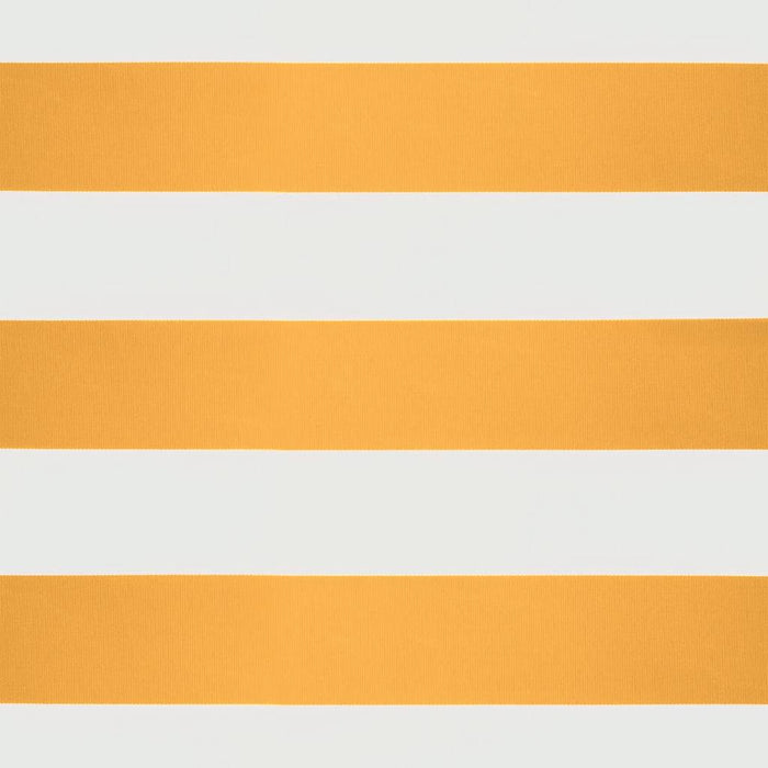 Tenda Sole Retrattile Gialla e Bianca 4x3 m Tessuto e Alluminio 3154533