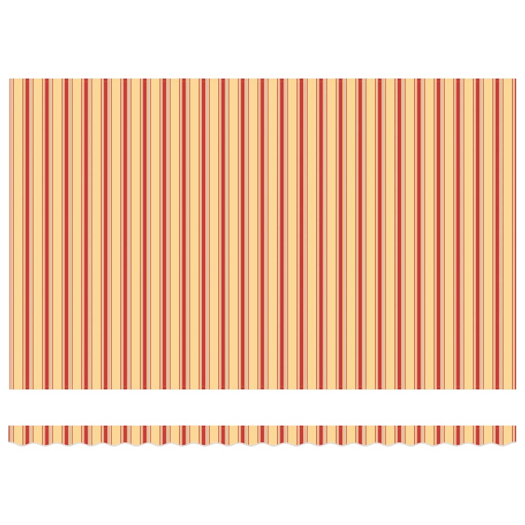 Tenda Retrattile Gialla e Bianca 4,5x3 m in Tessuto e Alluminio 3154559