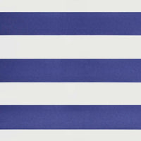 Tenda da Sole Retrattile Blu e Bianca 4x3 m Tessuto e Alluminio 3154573