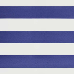 Tenda da Sole Retrattile Blu e Bianca 4x3 m Tessuto e Alluminio 3154573