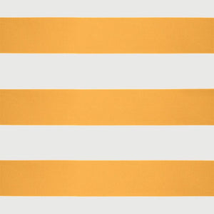 Tenda Sole Retrattile Gialla e Bianca 4x3 m Tessuto e Alluminio 3154583