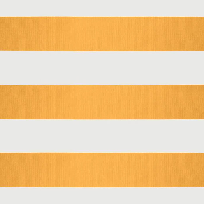 Tenda Sole Retrattile Gialla e Bianca 4x3 m Tessuto e Alluminio 3154583