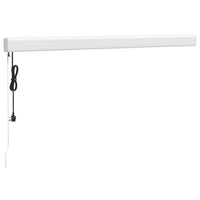 Tenda Retrattile Arancione Marrone 3x2,5 m Tessuto e Alluminio 3154591