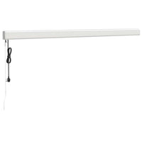 Tenda Sole Retrattile Arancione Marrone 4x3m Tessuto Alluminio 3154593