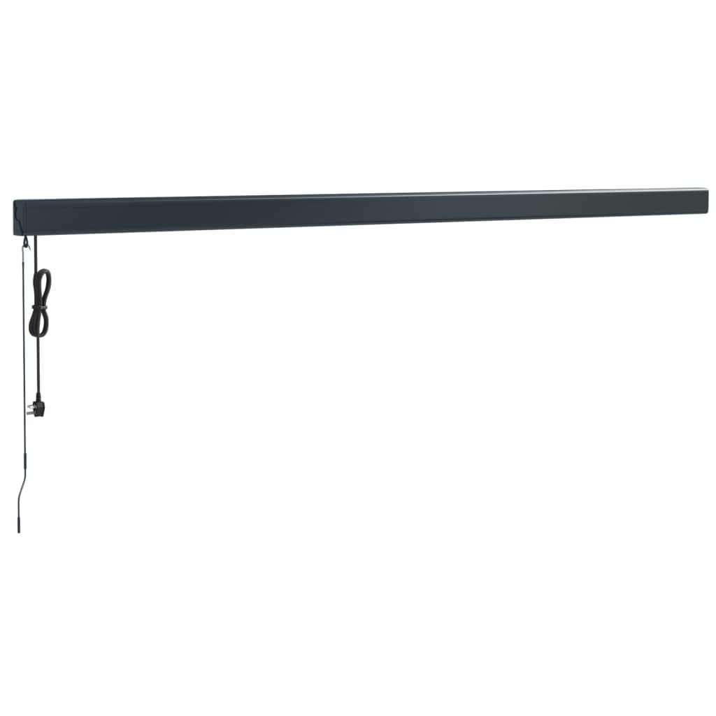 Tenda da Sole Retrattile Crema 5x3 m in Tessuto e Alluminio 3154605