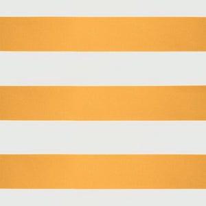 Tenda Retrattile Gialla e Bianca 3x2,5 m in Tessuto e Alluminio