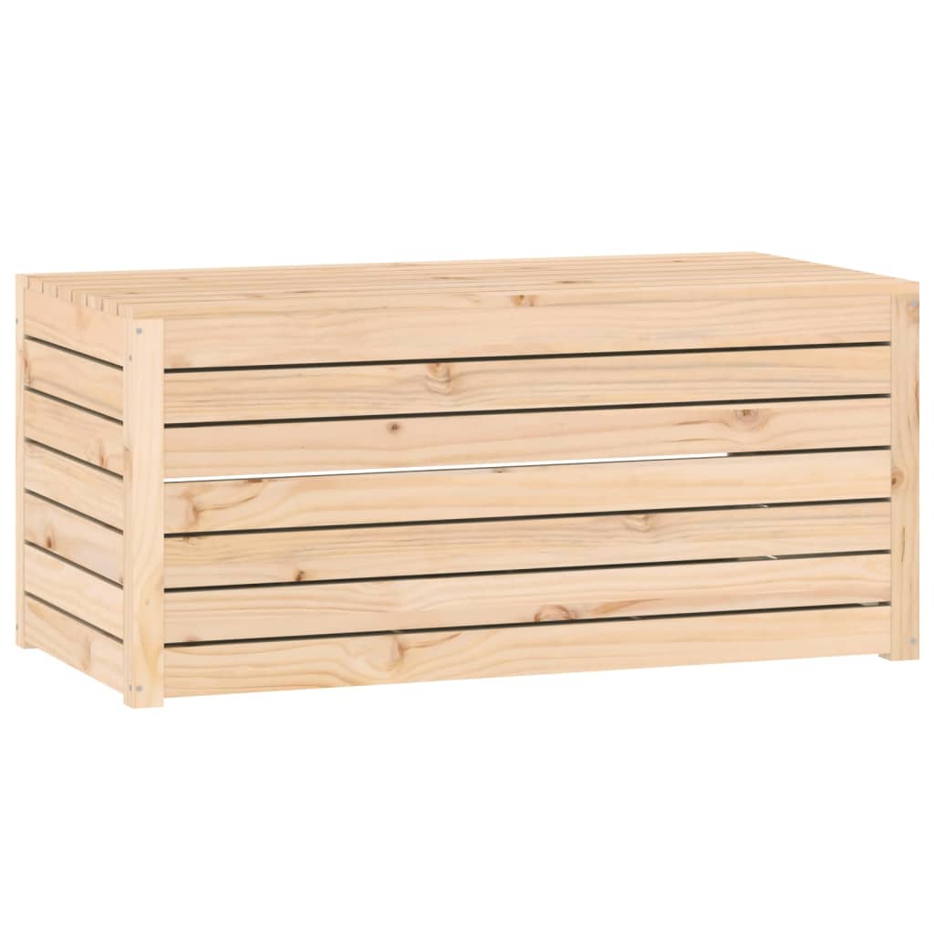 Set Cassette da Giardino 4 pz in Legno Massello di Pino 3154666