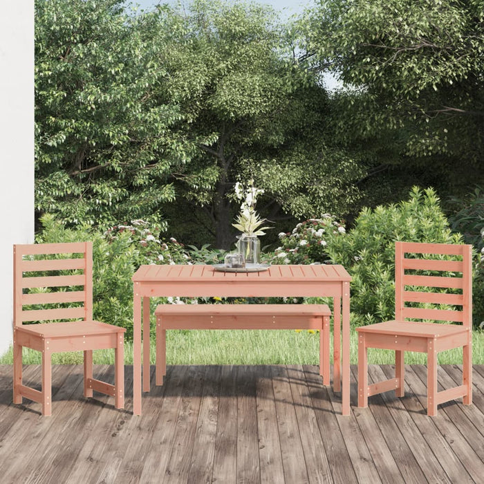 Set da Pranzo per Giardino 4 pz in Legno Massello di Douglas 3154706