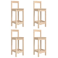 Set Bar da Giardino 5 pz in Legno Massello di Pino 3154750