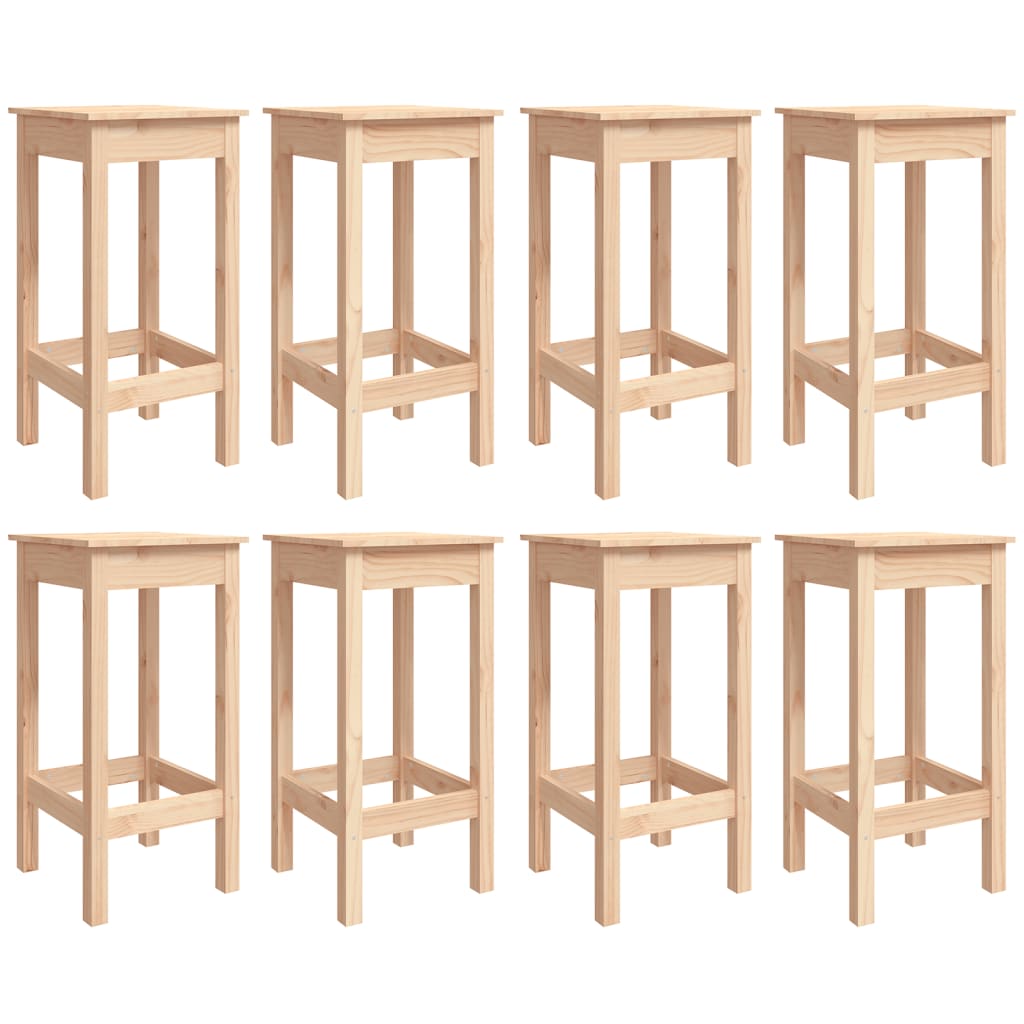 Set Bar da Giardino 9 pz in Legno Massello di Pino 3154765