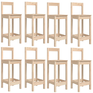 Set Bar da Giardino 9 pz in Legno Massello di Pino 3154770