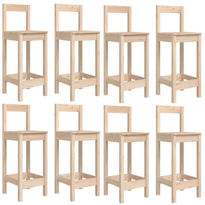 Set Bar da Giardino 9 pz in Legno Massello di Pino 3154770