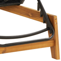 Sdraio sdraio prendisole lettino da giardino terrazza arredo da esterno con tavolo in resina intrecciata e legno massello di acacia 02_0012692