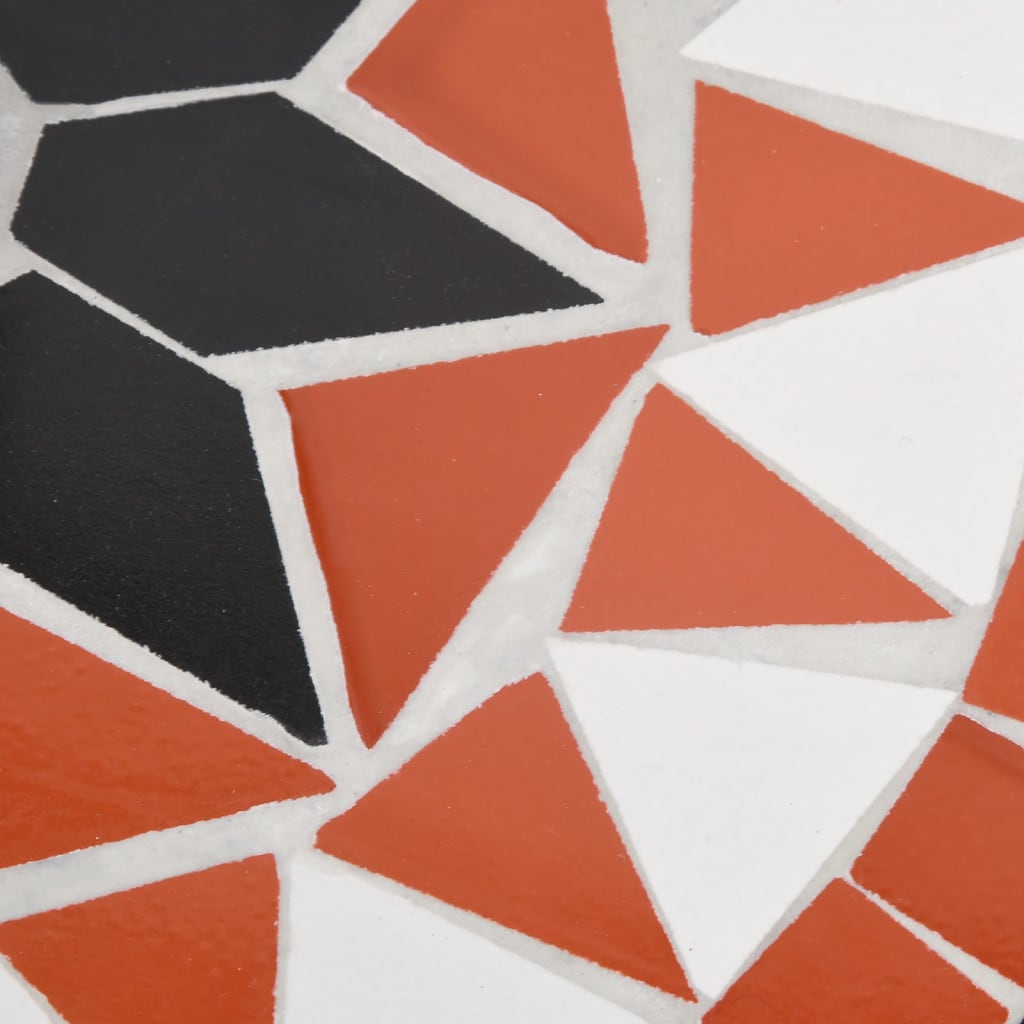 Base per Ombrellone Terracotta e Bianco Rotonda 12 kg 362217