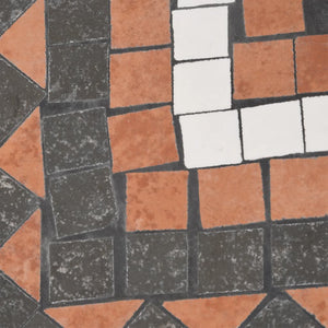 Base per Ombrellone Terracotta e Bianco Quadrata 12 kg 362226