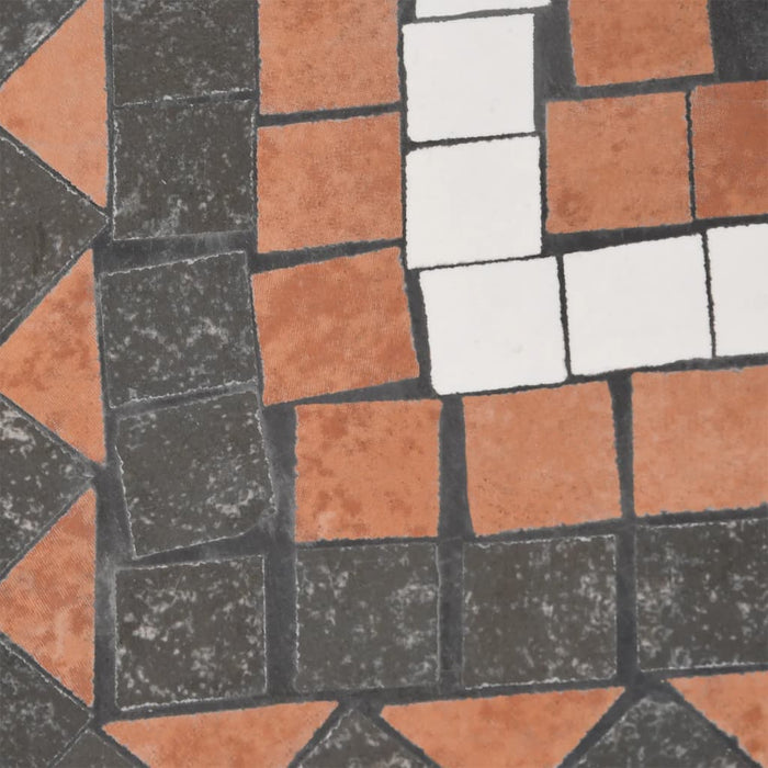 Base per Ombrellone Terracotta e Bianco Quadrata 12 kg 362226