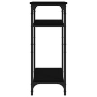 Tavolino Nero 40x30x75 cm in Legno Multistrato 825797