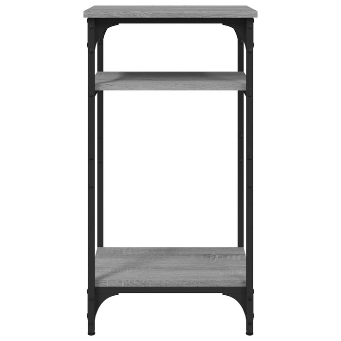 Tavolino Grigio Sonoma 40x30x75 cm in Legno Multistrato 825800