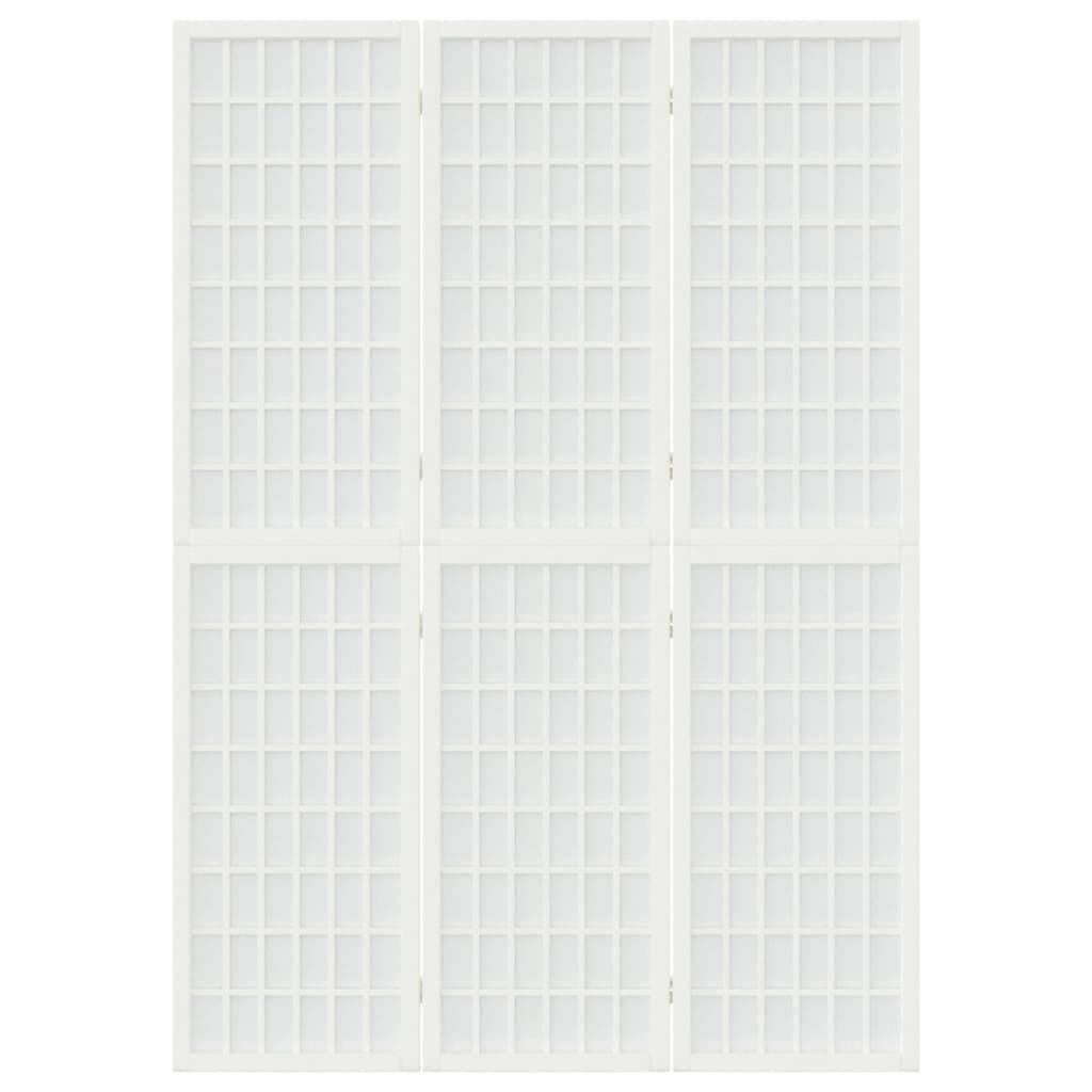 Divisorio Pieghevole 3 Pannelli Stile Giapponese 120x170 Bianco cod mxl 65608