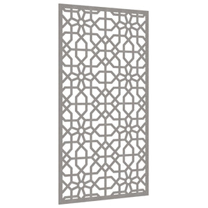 Decorazione Muro da Giardino-Decorazioni da giardino 105x55 cm Moresco Acciaio Corten