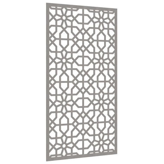 Decorazione Muro da Giardino-Decorazioni da giardino 105x55 cm Moresco Acciaio Corten