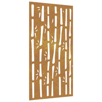 Decorazione Muro da Giardino 105x55 cm BambÃ¹ in Acciaio Cortencod mxl 106673