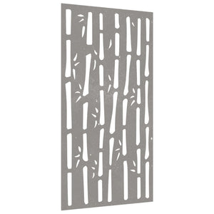 Decorazione Muro da Giardino 105x55 cm BambÃ¹ in Acciaio Cortencod mxl 106673