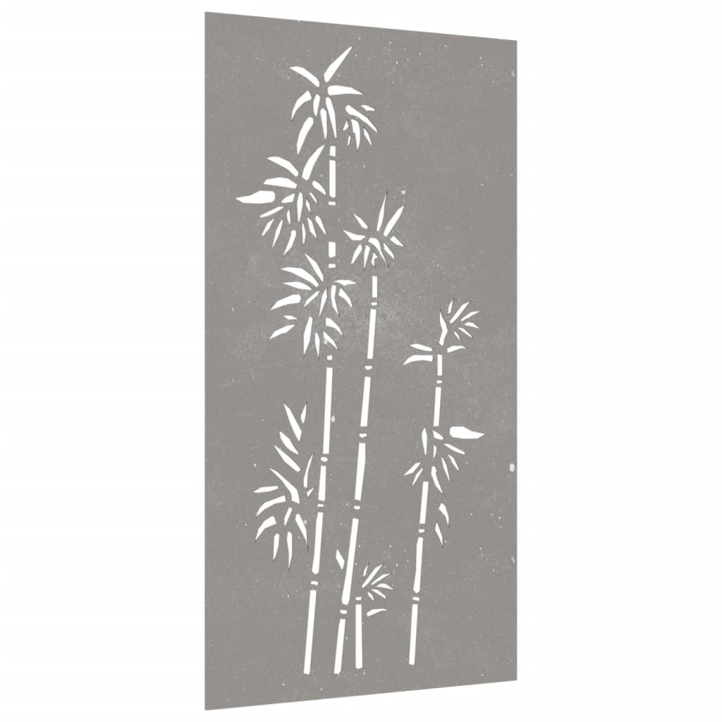 Decorazione Muro da Giardino 105x55 cm BambÃ¹ in Acciaio Cortencod mxl 130657