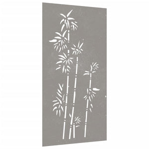 Decorazione Muro da Giardino 105x55 cm BambÃ¹ in Acciaio Cortencod mxl 130657