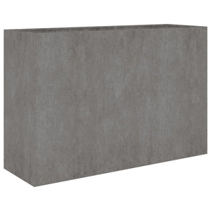 Fioriera Rialzata da Giardino 120x40x80 cm in Acciaio Cortencod mxl 82769