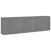 Fioriera Rialzata da Giardino 280x40x80 cm in Acciaio Corten 824528