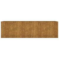 Fioriera Rialzata da Giardino 280x80x80 cm in Acciaio Corten 824540