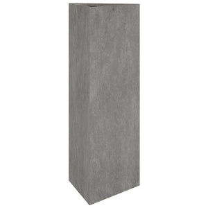 Vassoio per fioriera aiuola rialzata piante fiori terrazzo giardino 30 x 26 x 75 cm acciaio corten marrone 02_0037481