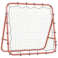 Rimbalzatore da Calcio Regolabile 96x80x96 cm Acciaio e PE 93736