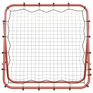 Rimbalzatore da Calcio Regolabile 96x80x96 cm Acciaio e PE 93736