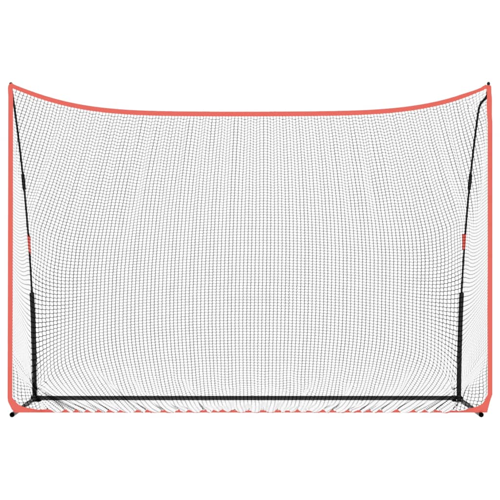 Rete da Golf Nera e Rossa 305x91x213 cm in Poliestere 93751