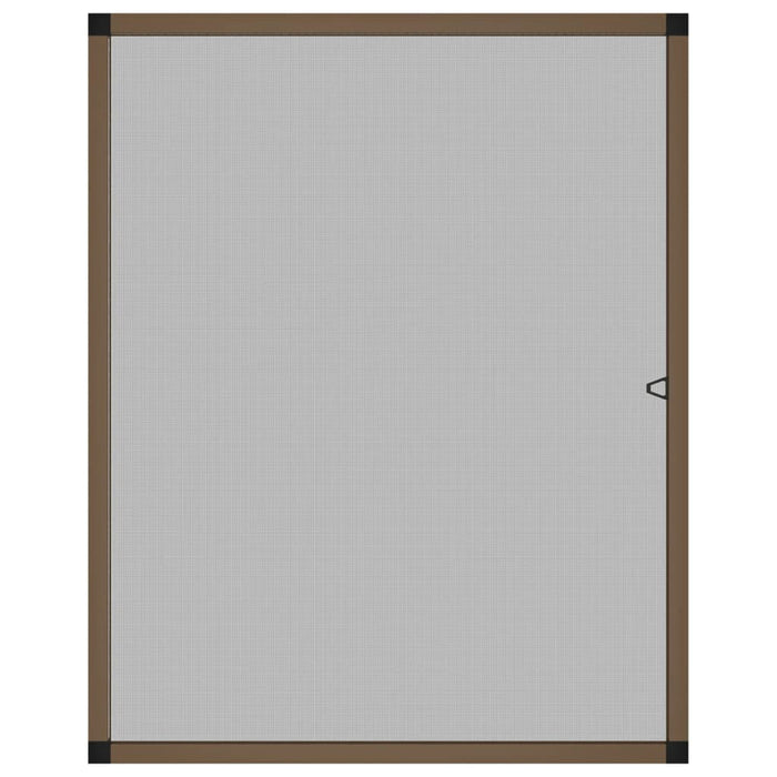 Zanzariera per Finestre Marrone 80x100 cmcod mxl 79457