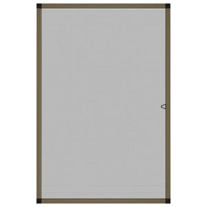 Zanzariera per Finestre Marrone 80x120 cm 153834